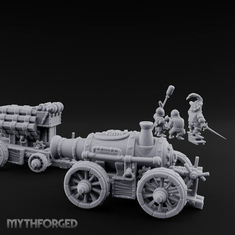 Spyglass Spotting Artillery Crew Set Miniature for Dungeons and Dragons, Pathfinder or other TTRPGs