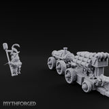 Spyglass Spotting Artillery Crew Set Miniature for Dungeons and Dragons, Pathfinder or other TTRPGs