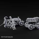 Spyglass Spotting Artillery Crew Set Miniature for Dungeons and Dragons, Pathfinder or other TTRPGs
