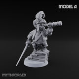 Spyglass Scouting Halfling Bombardiers Miniature for Dungeons and Dragons, Pathfinder or other TTRPGs