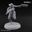 Gun Running Goblin Trooper C Miniature for Dungeons and Dragons, Pathfinder or other TTRPGs