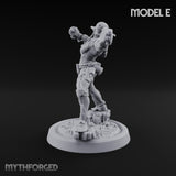 Gun Running Goblin Trooper E Miniature for Dungeons and Dragons, Pathfinder or other TTRPGs