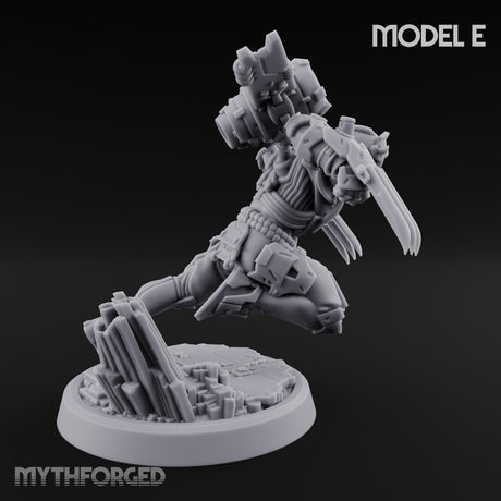Gun Toting Leaping Warforged Trooper E gallery 4