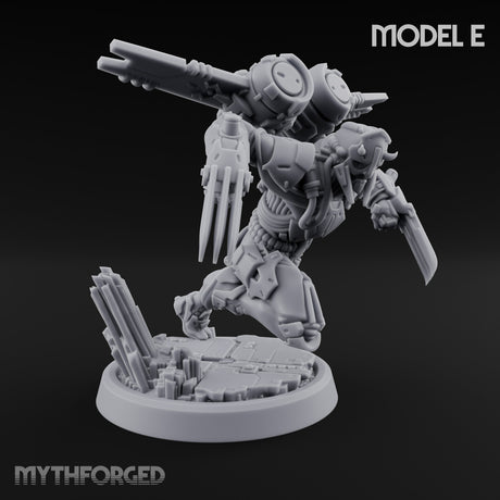 Gun Toting Leaping Warforged Troopers — E gallery 2