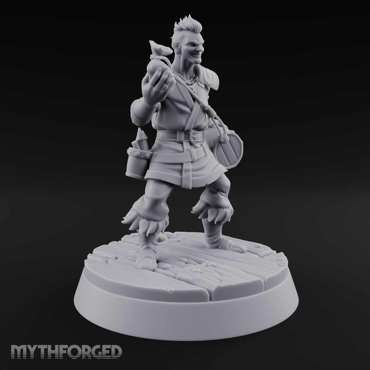 Grin and Barrel It Human Gunpowder Merchant A