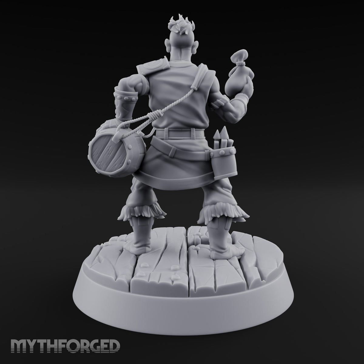 Grin and Barrel It Human Gunpowder Merchant A