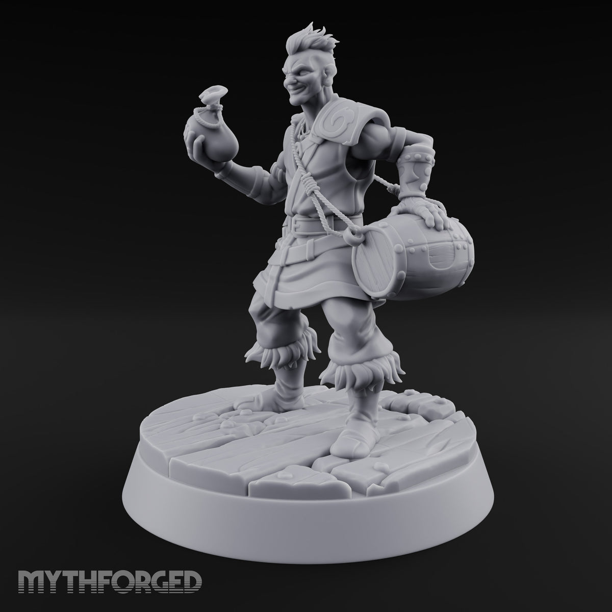 Grin and Barrel It Human Gunpowder Merchant A