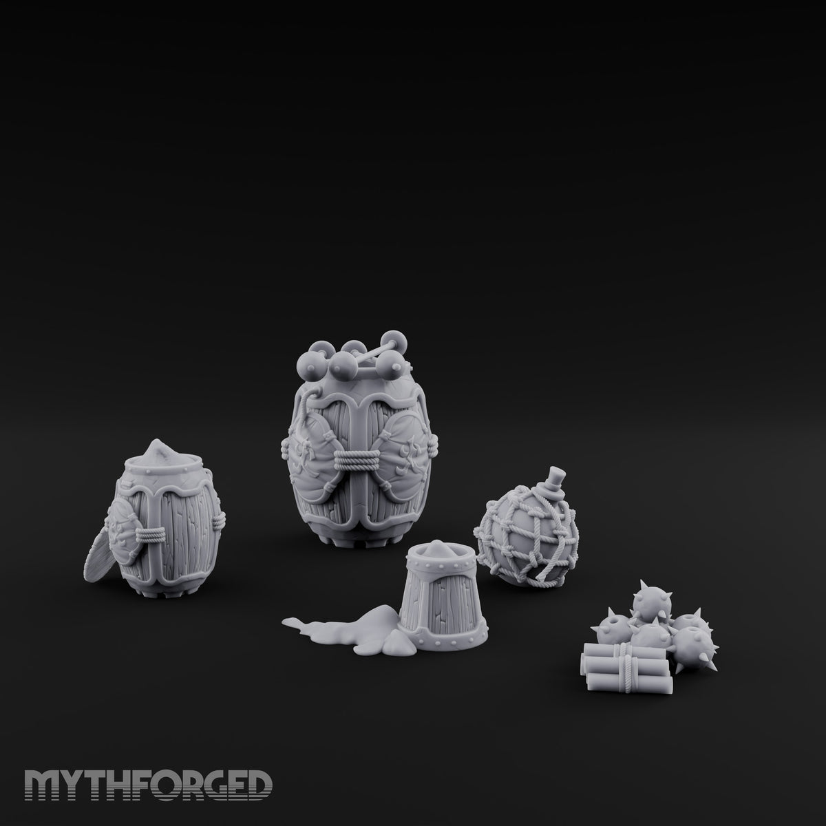 Boom Service Wooden Gunpowder Shop Terrain A