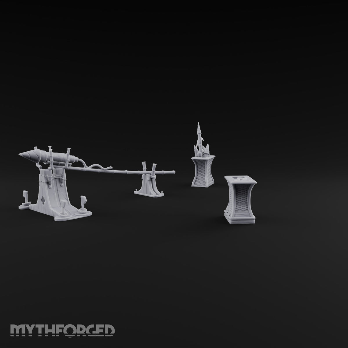 Boom Service Wooden Gunpowder Shop Terrain Set — B