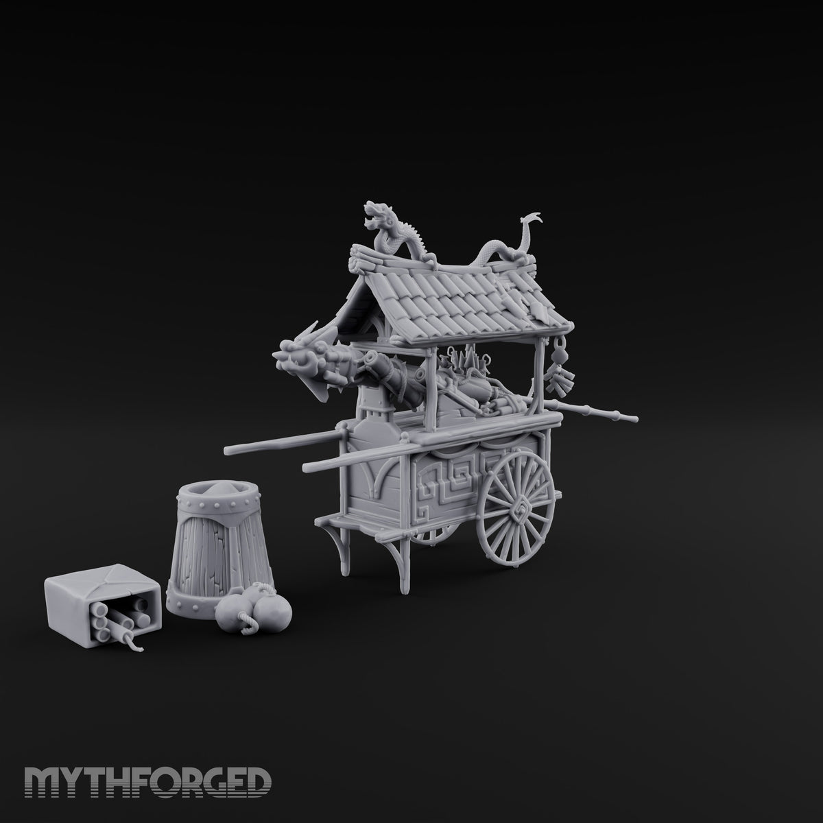 Boom Service Wooden Gunpowder Shop Terrain C