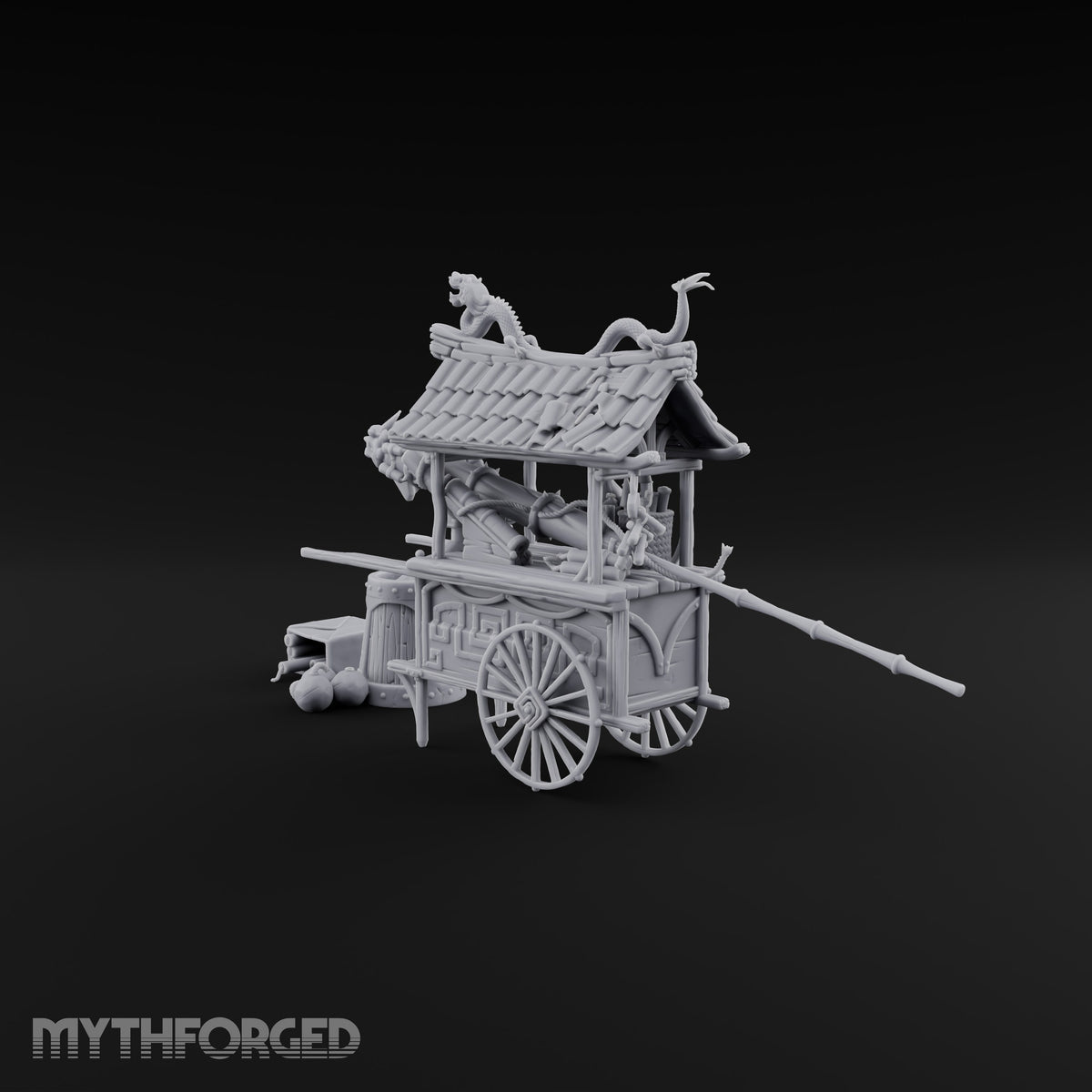Boom Service Wooden Gunpowder Shop Terrain C