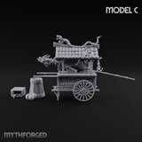 Boom Service Wooden Gunpowder Shop Terrain Set — C