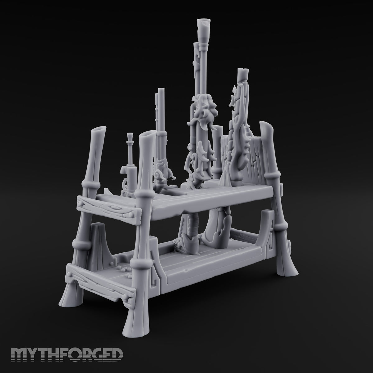 Boom Service Wooden Gunpowder Shop Terrain D