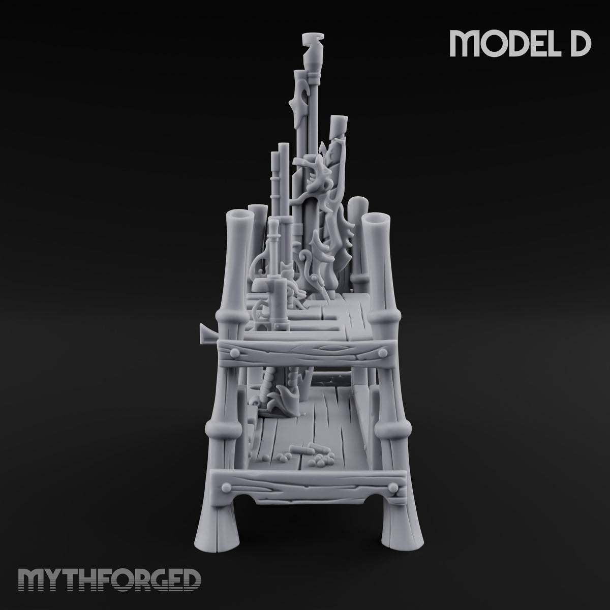 Boom Service Wooden Gunpowder Shop Terrain Set — D