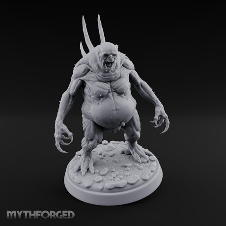 Gut Swollen Charging Sea Spawn Miniature for Dungeons and Dragons, Pathfinder or other TTRPGs