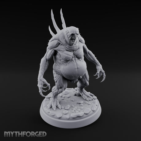 Gut Swollen Charging Sea Spawn Miniature for Dungeons and Dragons, Pathfinder or other TTRPGs