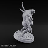 Gut Swollen Charging Sea Spawn Miniature for Dungeons and Dragons, Pathfinder or other TTRPGs