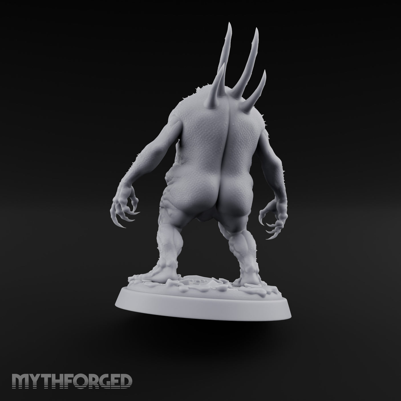 Gut Swollen Charging Sea Spawn Miniature for Dungeons and Dragons, Pathfinder or other TTRPGs