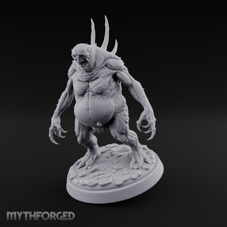 Gut Swollen Charging Sea Spawn Miniature for Dungeons and Dragons, Pathfinder or other TTRPGs