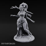 Hair Whipping Human Sorceress Miniature for Dungeons and Dragons, Pathfinder or other TTRPGs