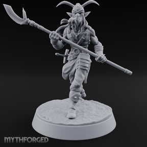 Halberd Charging Hobgoblin Guard
