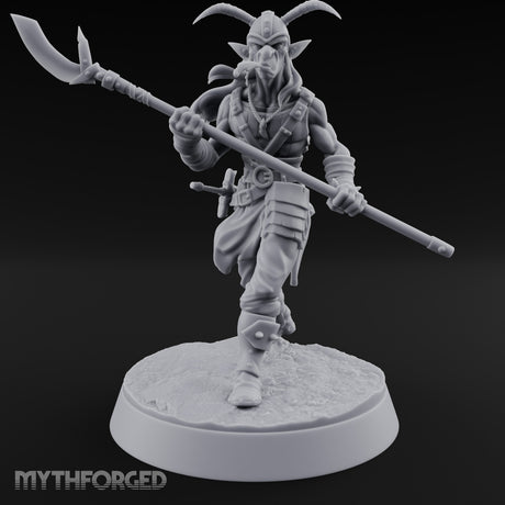 Halberd Charging Hobgoblin Guard