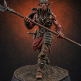 Halberd Charging Hobgoblin Guard — painted concept preview (miniature supplied unpainted)