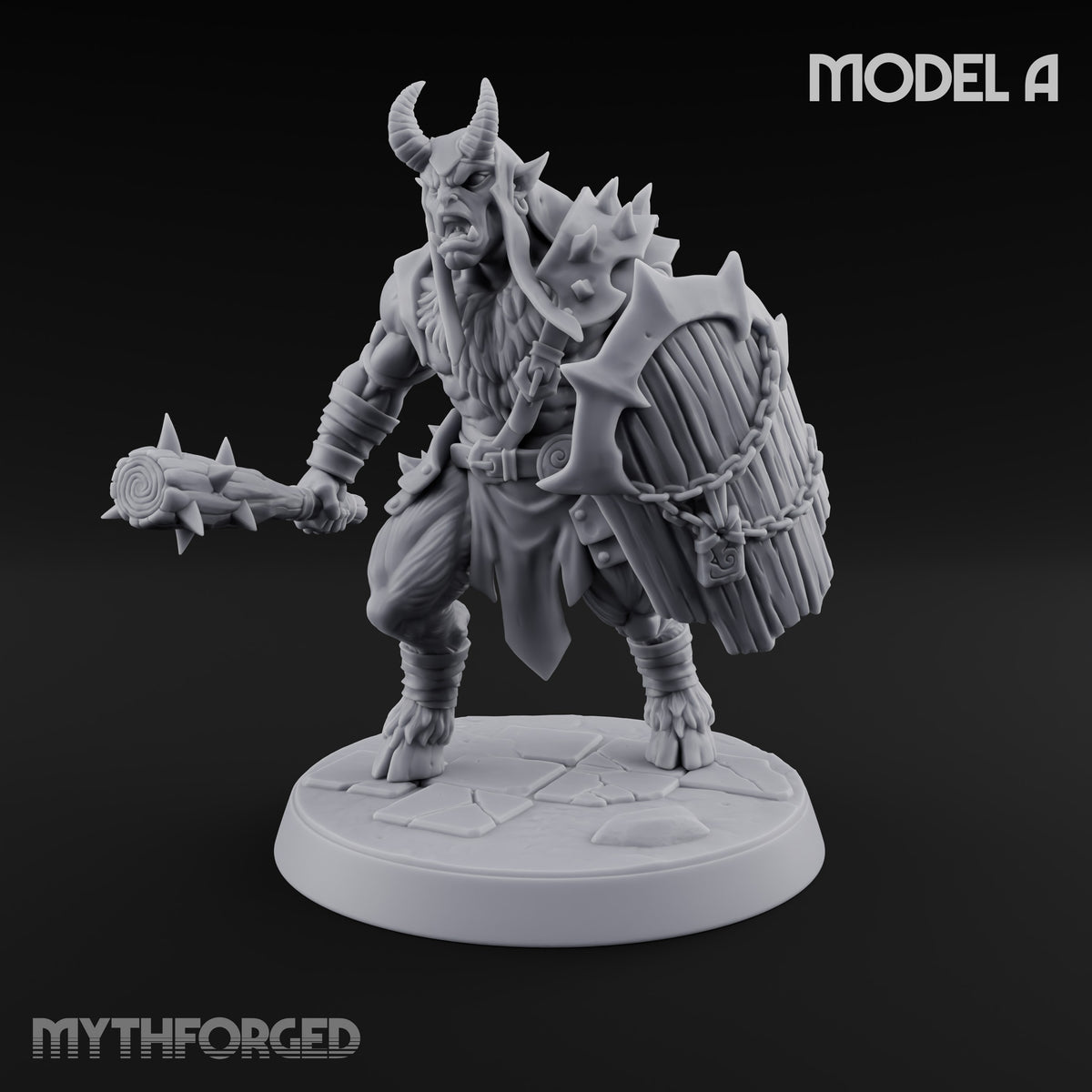 Mustered for the Raid Beastman Marauders — A · With