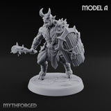 Mustered for the Raid Beastman Marauders — A · Without