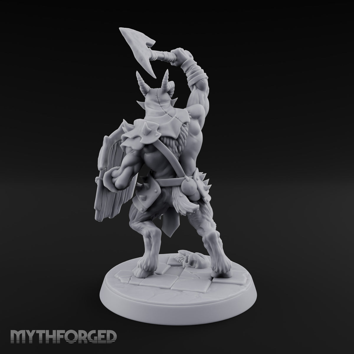 Mustered for the Raid Beastman Marauder B — With