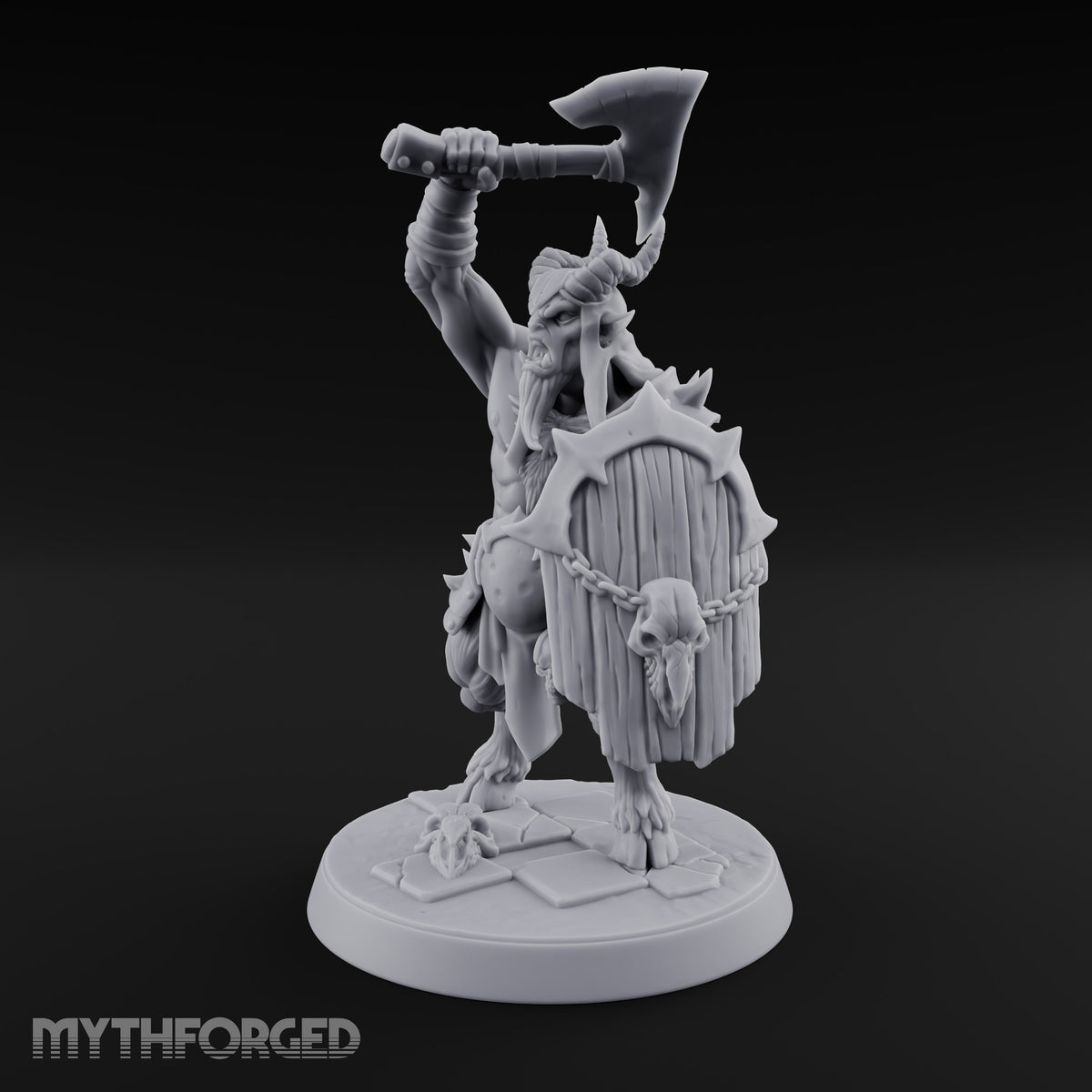 Mustered for the Raid Beastman Marauder B — With