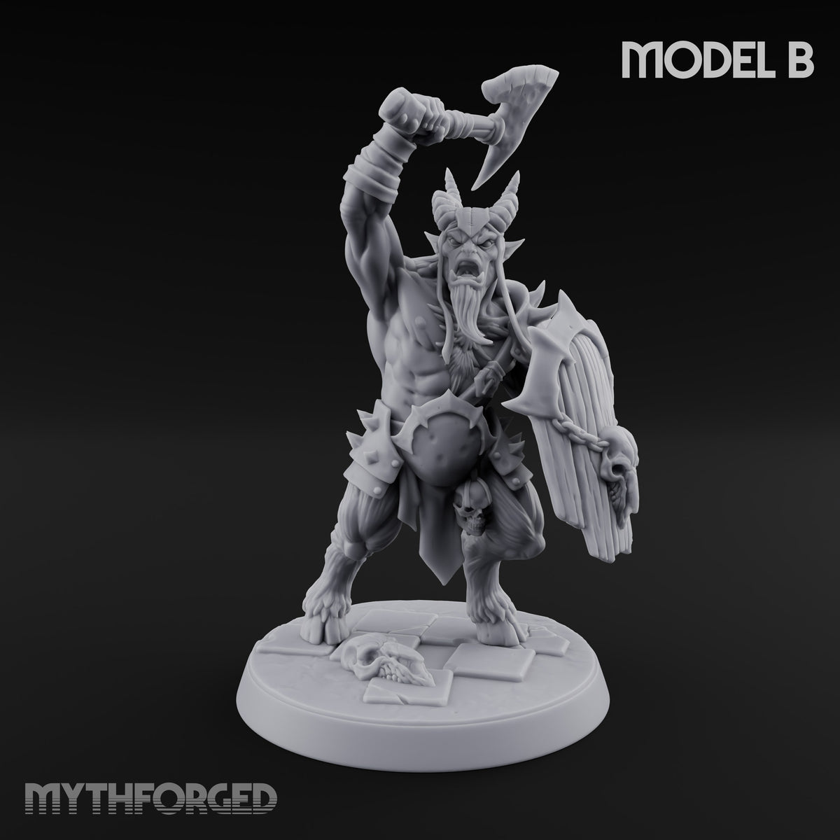 Mustered for the Raid Beastman Marauder B — With