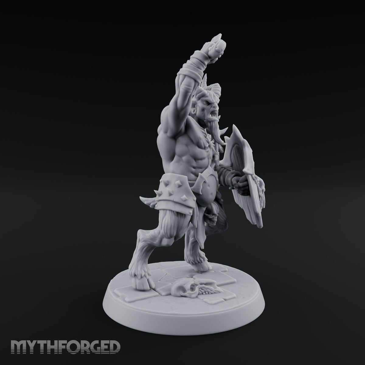 Mustered for the Raid Beastman Marauder B — Without