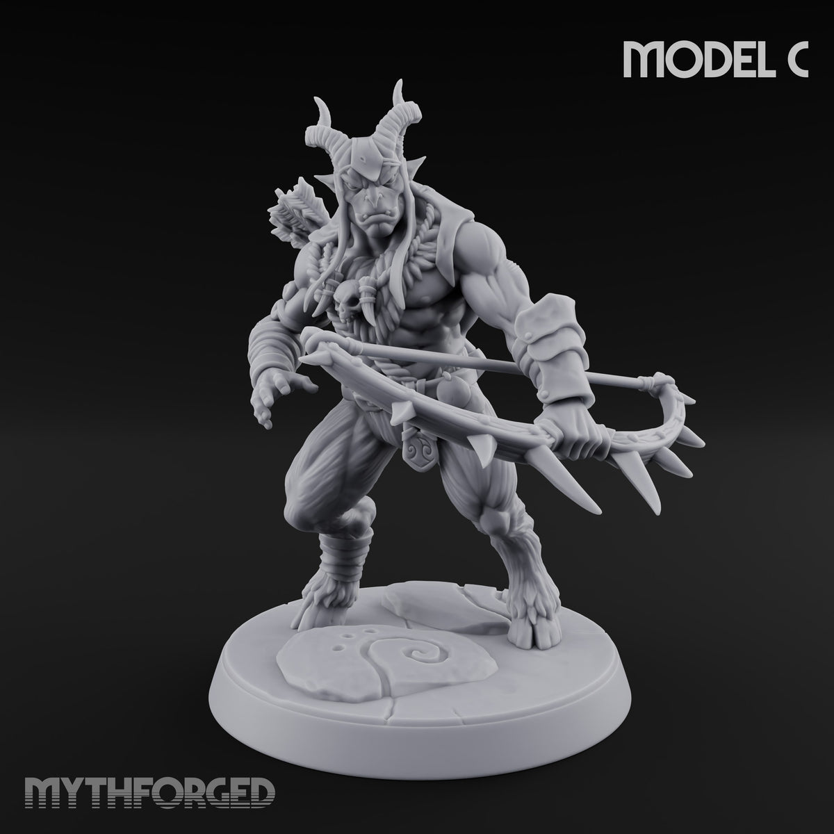 Mustered for the Raid Beastman Marauder C — With