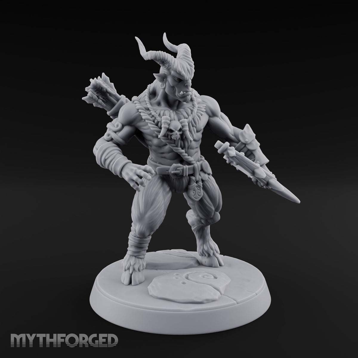 Mustered for the Raid Beastman Marauder C — Without
