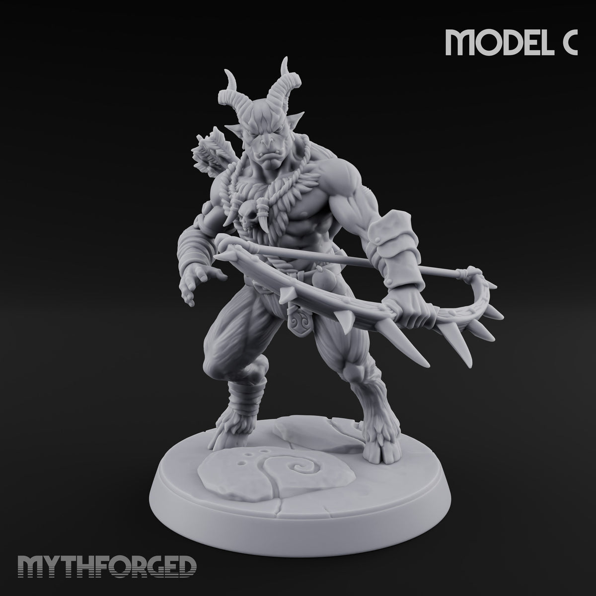 Mustered for the Raid Beastman Marauder C — Without