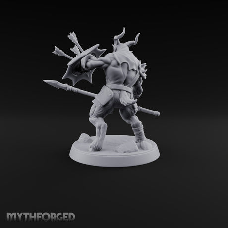 Mustered for the Raid Beastman Marauder F — With
