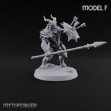 Mustered for the Raid Beastman Marauders — F · With
