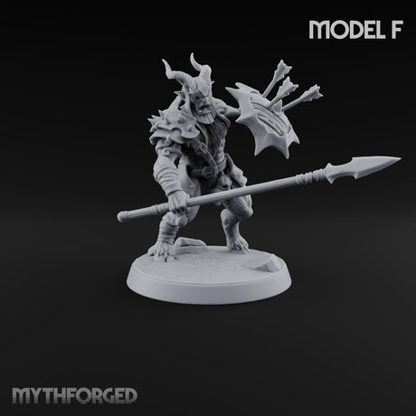 Mustered for the Raid Beastman Marauder F — With