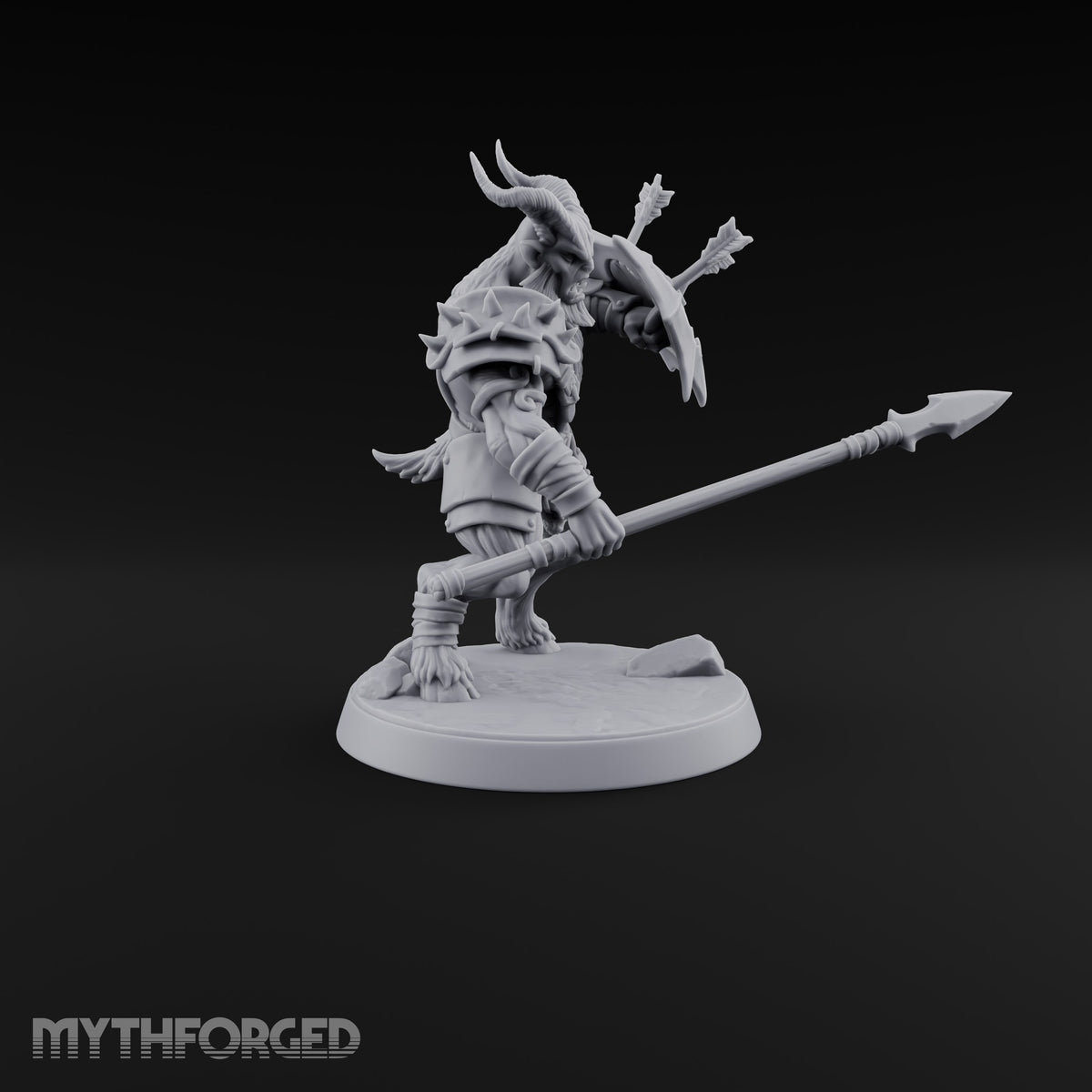 Mustered for the Raid Beastman Marauder F — Without