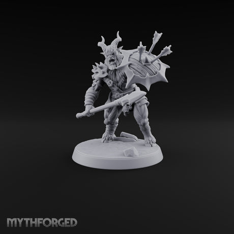 Mustered for the Raid Beastman Marauder F — Without