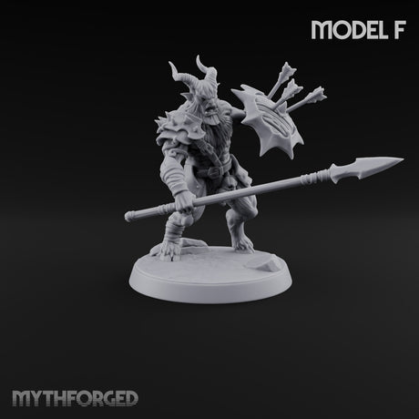 Mustered for the Raid Beastman Marauder F — Without