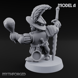 Swinging Low Halfling Greatsword Unit A Miniature for Dungeons and Dragons, Pathfinder or other TTRPGs