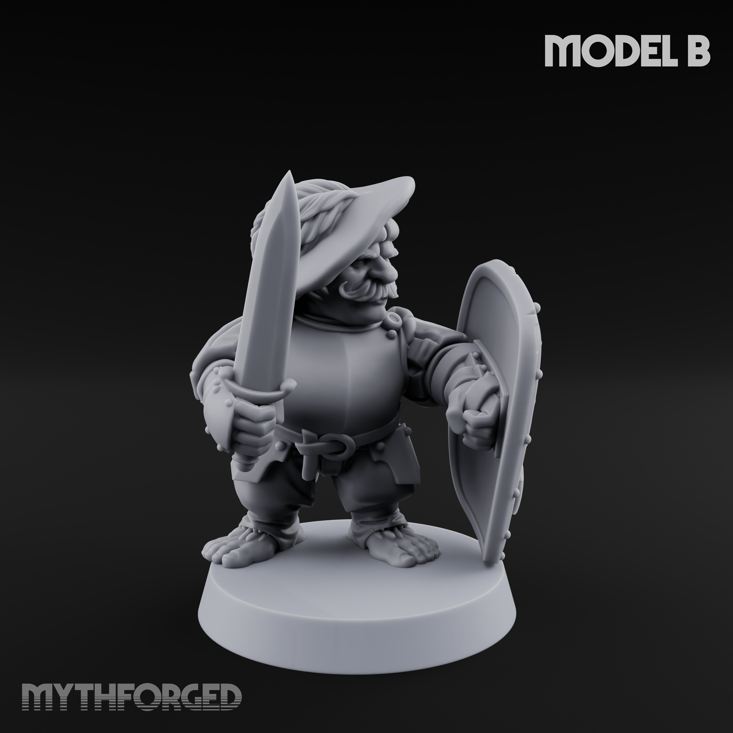 Defending Halfling Warriors B