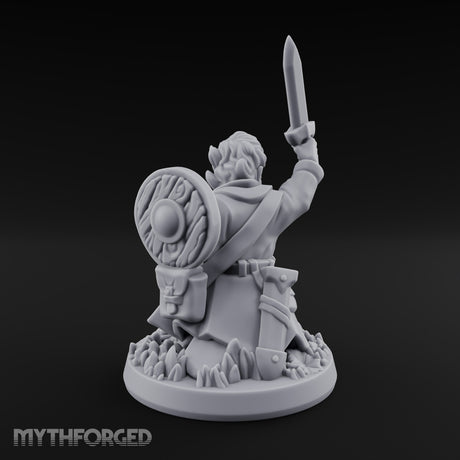 Small Folk, Big Appetite for Trouble Halfling Adventurer A