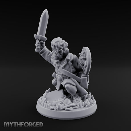 Small Folk, Big Appetite for Trouble Halfling Adventurer A