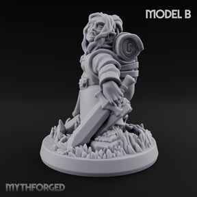 Small Folk, Big Appetite for Trouble Halfling Adventurer B