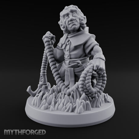 Small Folk, Big Appetite for Trouble Halfling Adventurer D