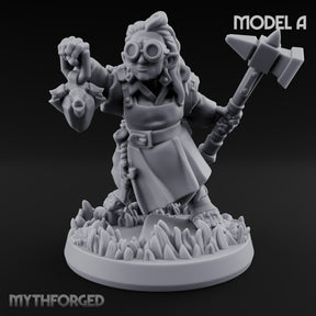 Small Feet, Big Callings Halfling Adventurer A