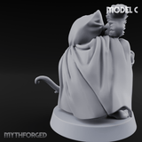 Bow Drawn Steady Halfling Archers C Miniature for Dungeons and Dragons, Pathfinder or other TTRPGs